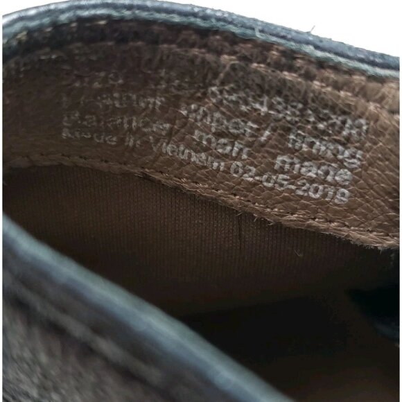 Dansko Leyla Hidden Wedge Ankle Boot Womens 7.5-8 EU 38 Black Leather Side Zip - Picture 11 of 11